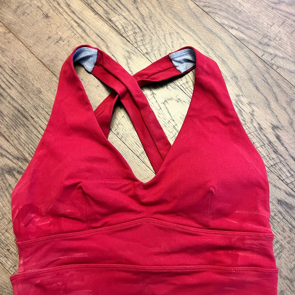 Born Primitive Red Sports Bra